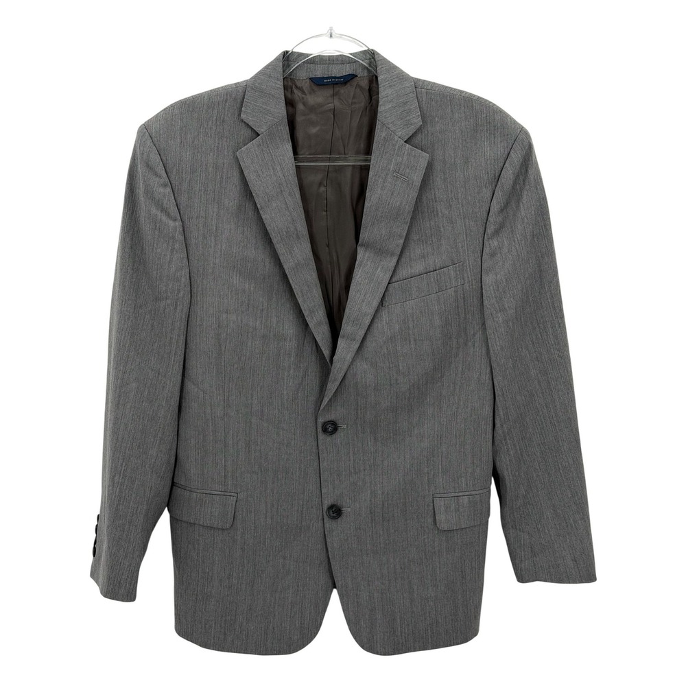 Brooks Brothers Suit Jacket Mens 42S Gray Regent Fit Office Preppy Wool Blazer